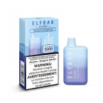 Elf Bar Disposable - Blue Razz Ice - 5000 puffs