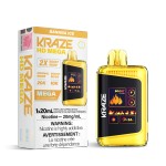 Kraze HD Mega Disposable - Banana Ice - 20,000 puffs