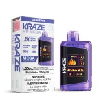 Kraze HD Mega Disposable - Grape Ice - 20,000 puffs