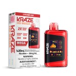 Kraze HD Mega Disposable - Lychee Ice - 20,000 puffs
