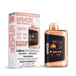 Kraze HD Mega Disposable - Peach Watermelon Ice - 20,000 puffs