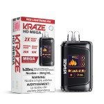 Kraze HD Mega Disposable - Red Lightning Ice - 20,000 puffs