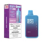 Envi Dripn EVO Disposable - Grape Ice - 28,000 puffs