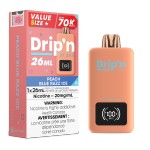 Peach Blue Razz Ice - Envi Dripn Disposable - 70,000 puffs - 26mL