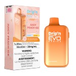 Juicy Peach Ice - Envi Dripn Disposable - 63,000 puffs - 20mL