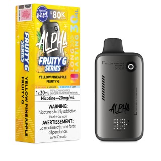 https://sirvapealot.ca/7340-thickbox/yellow-pineapple-fruity-g-flavour-beast-alpha-disposable-80000-puffs-30ml.jpg