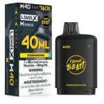 Bussin Banana Iced - Level X M Series Pods - 160k puffs - 40mL