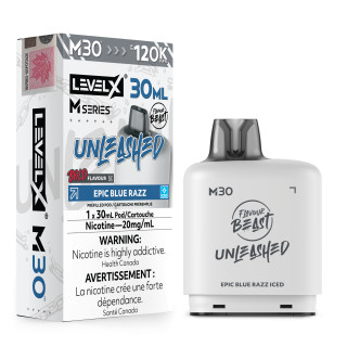https://sirvapealot.ca/7718-thickbox/epic-blue-razz-level-x-m-unleashed-series-pods-120k-puffs-30ml.jpg